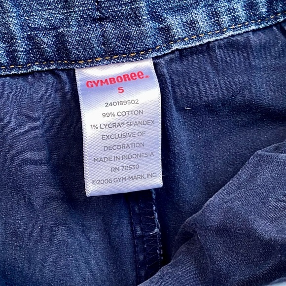 Gymboree Wish You Were Here Rope Belt Denim Skort 2006 Adjustable Waist EUC - Picture 9 of 9